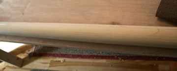 bird's mouth assembly for wooden spars for skerry
