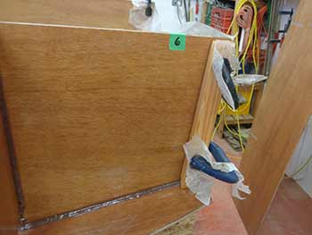 scamp seat and transom support