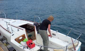 tanzer 22 floating